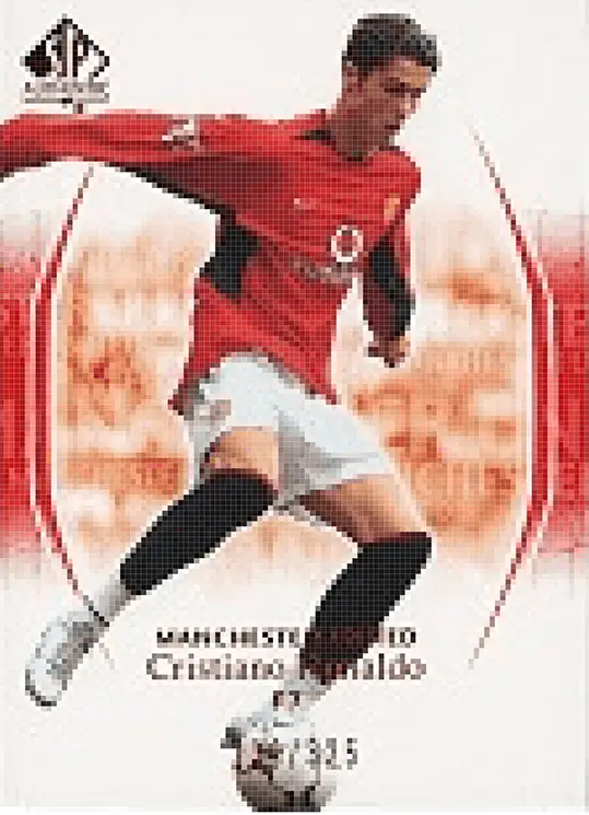 Cyber Grading Original Analysis Ronaldo Football Card